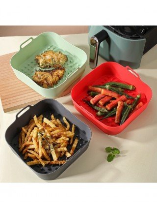 Kitchen-Bakeware-Air Fryer Silicone Pot Thick Reusable Silicone