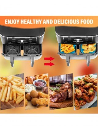 Virtuvė-Kepiniai-2 vnt. minkštų priedų pakaitinė kepimo keptuvė, skirta "NINJA Air Fryer"