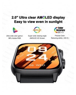 Smart Electronics-Smart Watches-AMOLED Screen Ultra Smart Watch