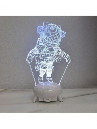 Indoor Lighting-Night Lights-Astronaut 3D Night Light Remote