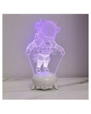 Indoor Lighting-Night Lights-Astronaut 3D Night Light Remote