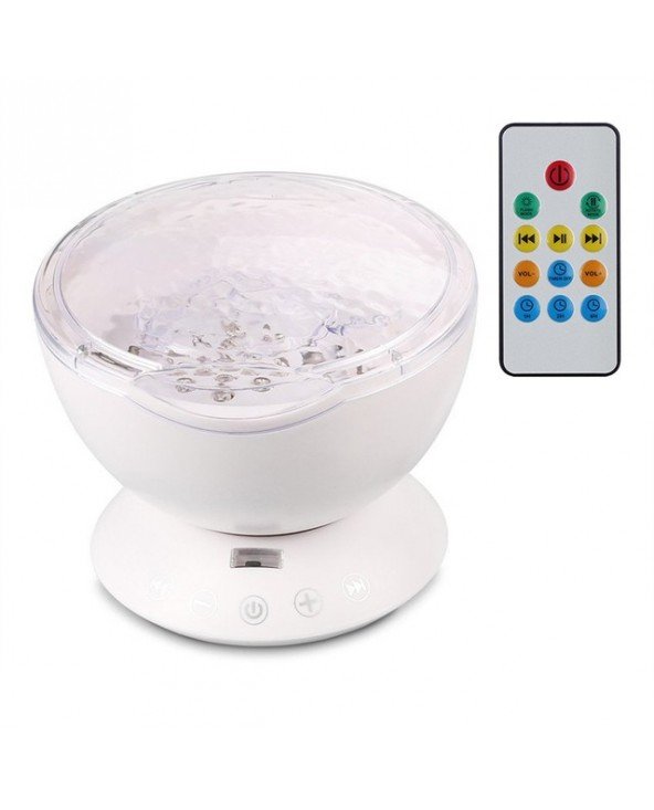 Indoor Lighting-Night Lights-USB Ocean wave projector Starry