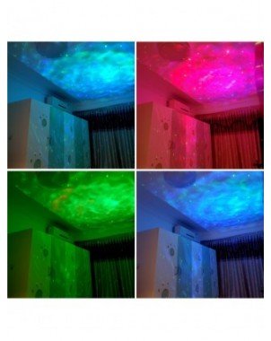 Indoor Lighting-Night Lights-Colorful Starry Sky Night Light