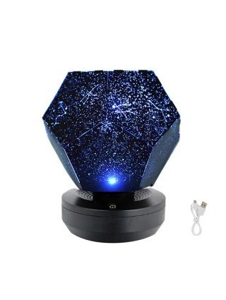 Night Light Starry Sky Projector Water Wave Lamp LED star music