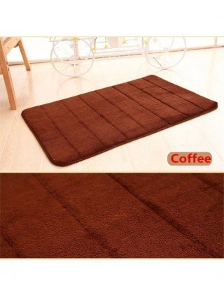 1PC Bath Mats Bathroom Horizontal Stripes Rug Non-slip Bath