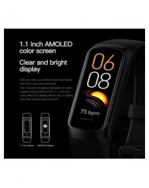 2023 Smart Watch Smart apyrankė 1,1 colio Amoled širdies ritmo