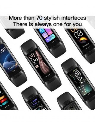 2023 Smart Watch Smart apyrankė 1,1 colio Amoled širdies ritmo