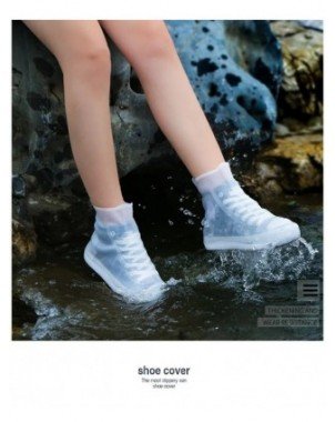 Rain shoe cover reusable Silicone Tall tube intensification