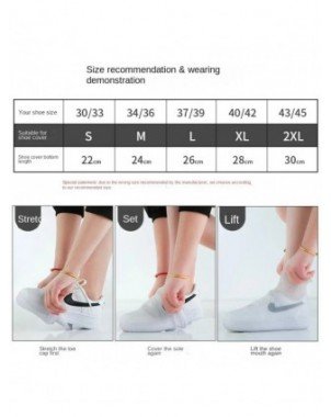 Rain shoe cover reusable Silicone Tall tube intensification