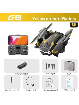 G6 Drone 5G 8K HD Camera GPS Four-Sided Obstacle Avoidance RC