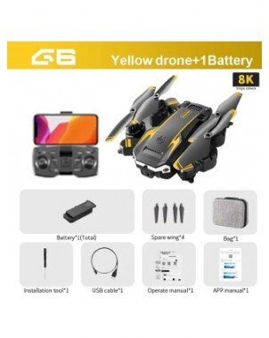G6 Drone 5G 8K HD Camera GPS Four-Sided Obstacle Avoidance RC