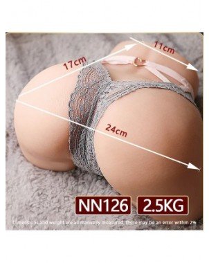 Lifesize Woman Big Butt 3D Sex Doll Artiflcial Vagina Double