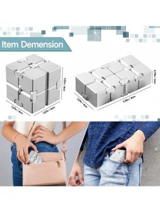 Magic Cube Stress Relief Toy Infinity Cube Portable Educational
