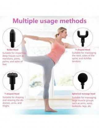 Powerful Telescopic Dildo Vibrator Portable Massage Gun Female