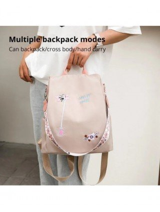 Waterproof Women Backpack Large Capacity Travel Handbag