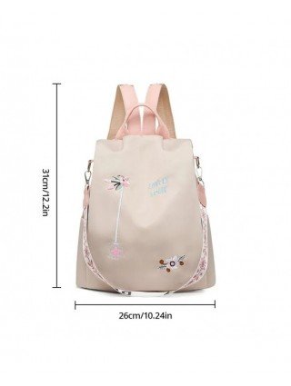 Waterproof Women Backpack Large Capacity Travel Handbag