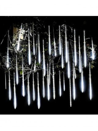 LED Meteor Shower Rain Lights Vandeniui atsparus krintantis