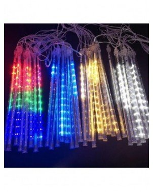 LED Meteor Shower Rain Lights Waterproof Falling Raindrop Fairy