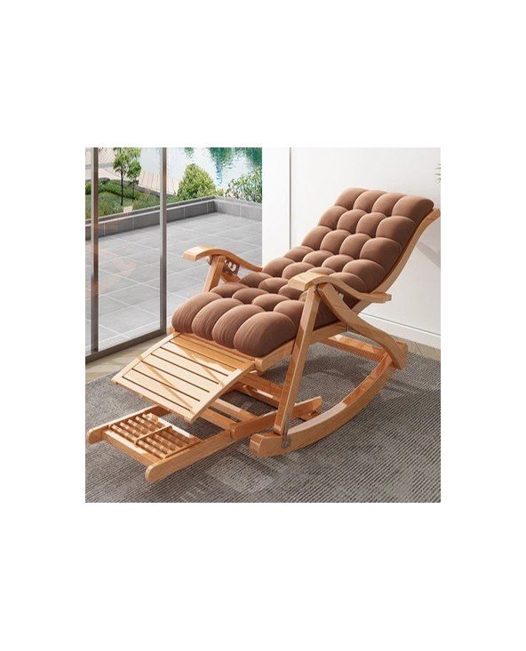 Living Room Folding Rocking Armchair Relax Sun Lounger Nap Living Room Folding Rocking Armchair Relax Sun Lounger Nap