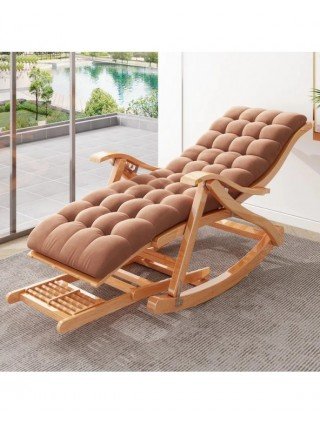 Living Room Folding Rocking Armchair Relax Sun Lounger Nap