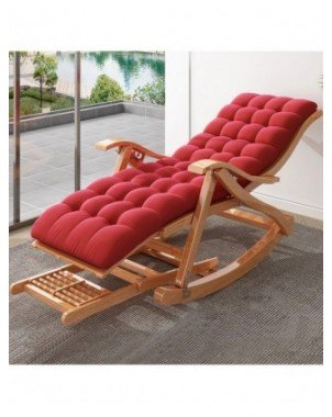 Living Room Folding Rocking Armchair Relax Sun Lounger Nap