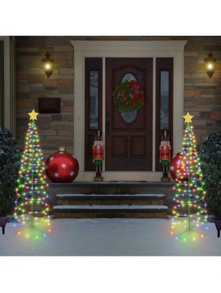 Outdoor Waterproof Solar Led Christmas Tree Decoration Solar