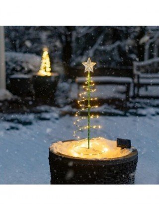 Outdoor Waterproof Solar Led Christmas Tree Decoration Solar