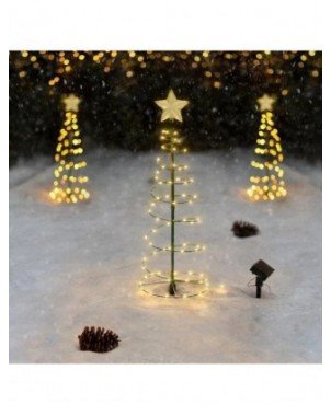 Outdoor Waterproof Solar Led Christmas Tree Decoration Solar