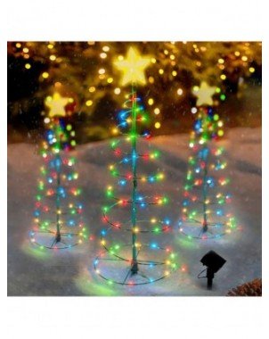 Outdoor Waterproof Solar Led Christmas Tree Decoration Solar