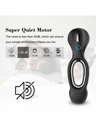 Penis Rings Vibrator for Men 10 Speeds Vibring Delay