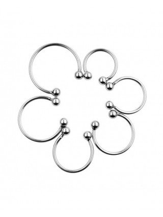 Stainless Steel Lock Fine Ring Toys Flirt Exercise Sex Toys Men