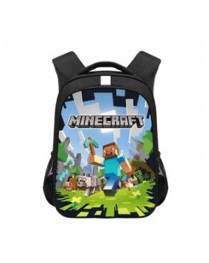 11/13/16 Inch MINECRAFT School Bags For Children Kids Cartoon