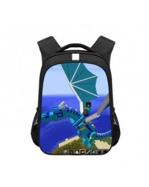 11/13/16 Inch MINECRAFT School Bags For Children Kids Cartoon