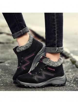 Hiking Shoes For Women Real Leather Non-Slip Outdoor Hiking