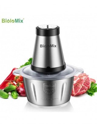 BioloMix 2 Speeds 500W Stainless Steel 2L Capacity Electric