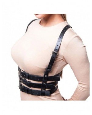 Women Waist Belt Female 18+ Punk Buttocks Pole Dance Gothic