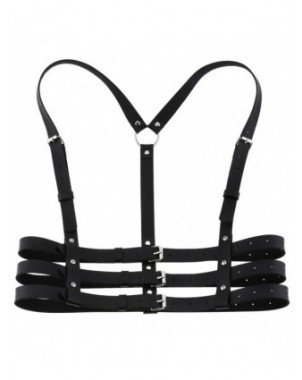 Women Waist Belt Female 18+ Punk Buttocks Pole Dance Gothic