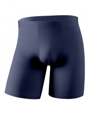 Men Breathable Long Leg Boxer Shorts Sports Big Size Sexy