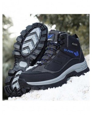 Brand Men Winter Snow Boots Waterproof Leather Sneakers Plush