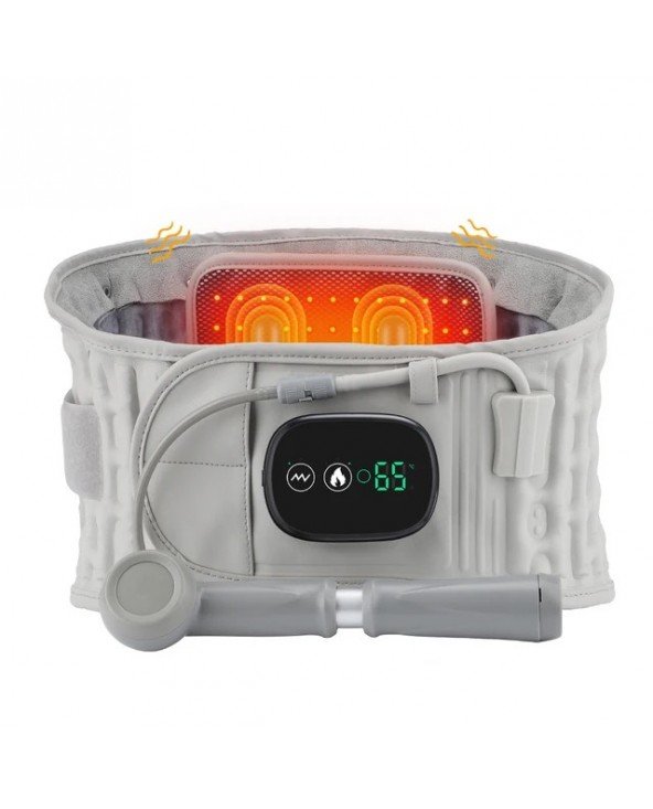 Decompression Inflate Back Belt Waist Air Lumbar Spin Traction Decompression Inflate Back Belt Waist Air Lumbar Spin Traction