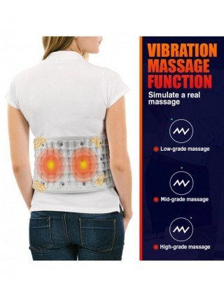 Decompression Inflate Back Belt Waist Air Lumbar Spin Traction