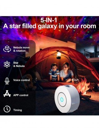 "Galaxy" projektoriaus šviesa "Tuya Smart Life" išmanusis