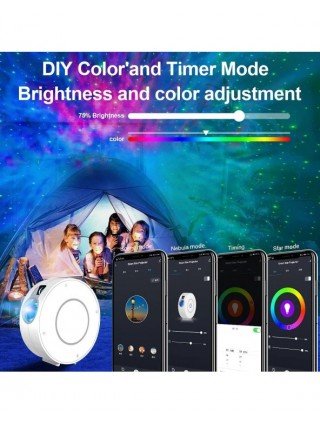 "Galaxy" projektoriaus šviesa "Tuya Smart Life" išmanusis