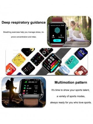 Medical Grade Smart Watch Blood Sugar Blood Lipid Uric Acid ECG
