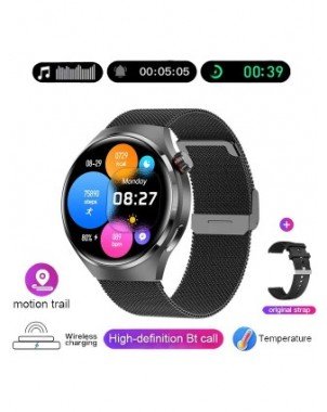 Naujas GPS išmanusis laikrodis Vyrų GT4 Pro 360 * 360 HD