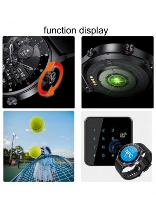 ECG+PPG Bluetooth Call Smart Watch Mens Sports NFC Waterproof