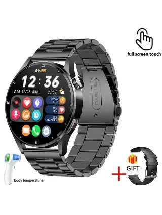 Lige Watch For Men Smart Watch AMOLED HD Screen Body