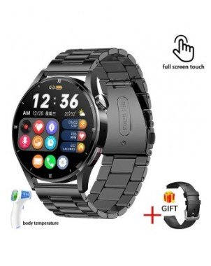 Lige Watch For Men Smart Watch AMOLED HD Screen Body