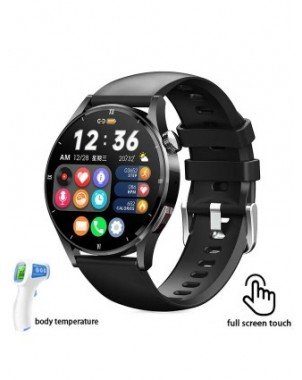 "Lige" laikrodis vyrams "Smart Watch" AMOLED HD ekranas Kūno