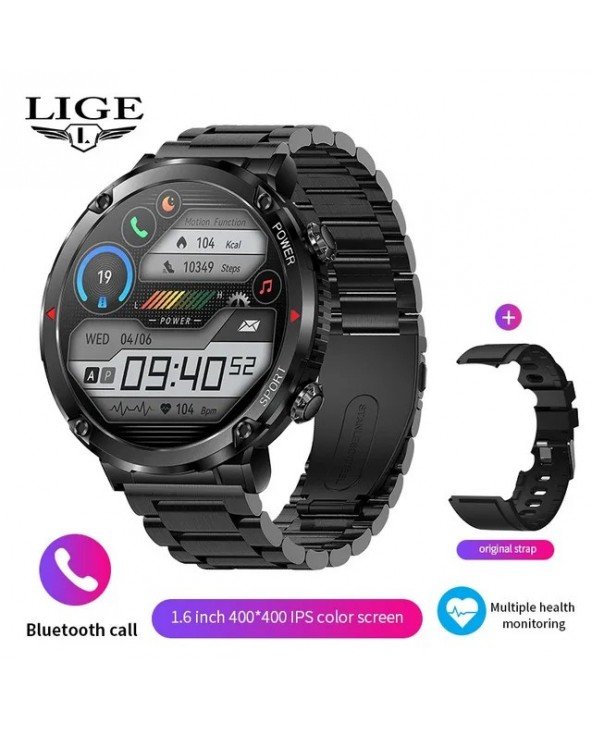 Naujas 600 mAh baterijos laikrodis vyrams Smart Watch Naujas 600 mAh baterijos laikrodis vyrams Smart Watch